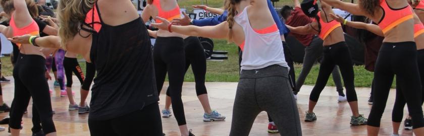 zumba en plein air