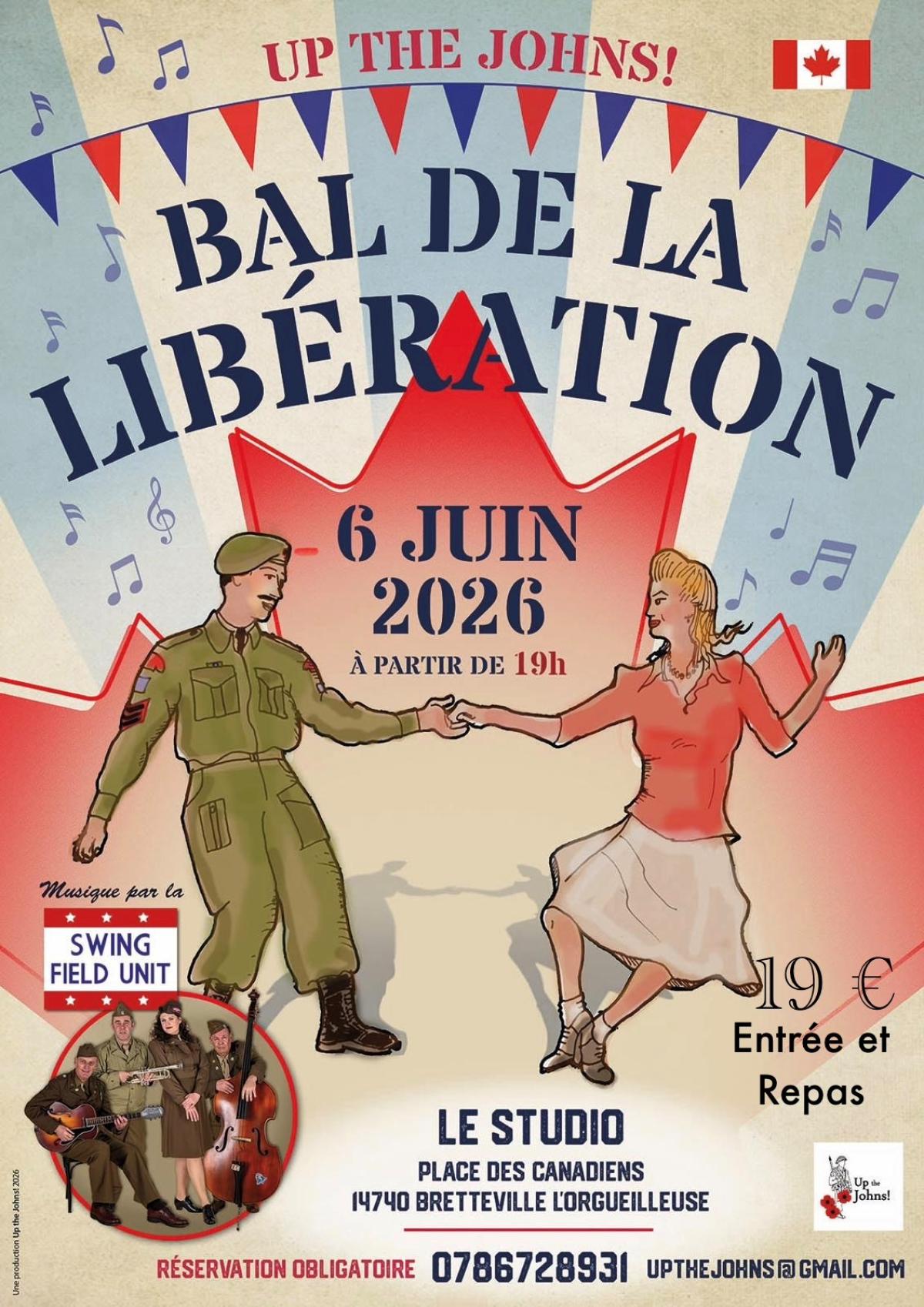 Bal de la libération - Brettevlle-l'Orgueilleuse - Up The Johns